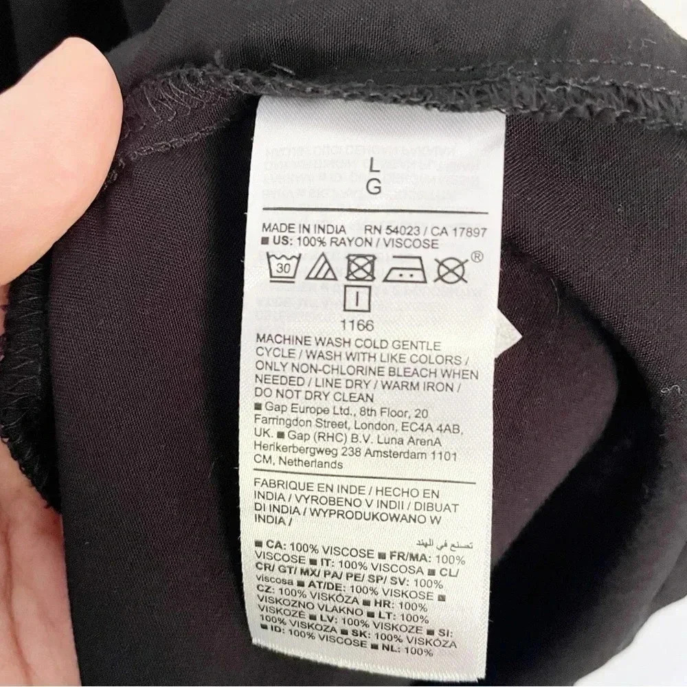 NWT Women's Old Navy Soft-Woven
One-Shoulder Sleeveless Black Top Size Large - Picture 12 of 13